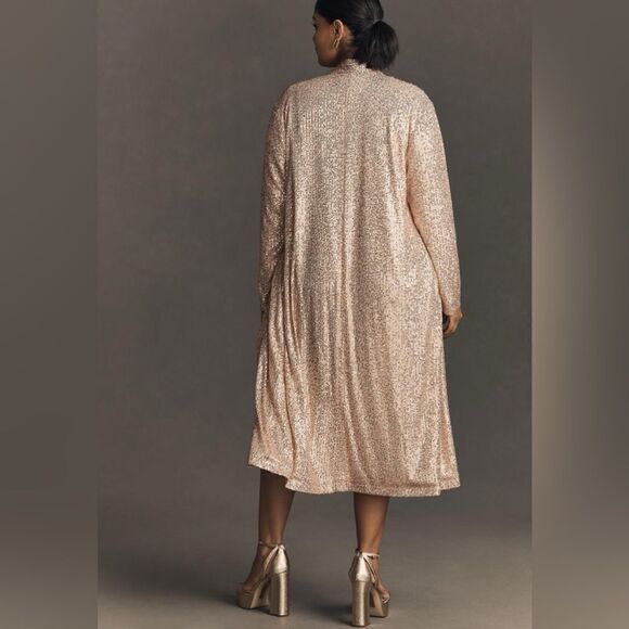 Anthropologie Mare Mare Sequin Duster NWT - Picture 4 of 13